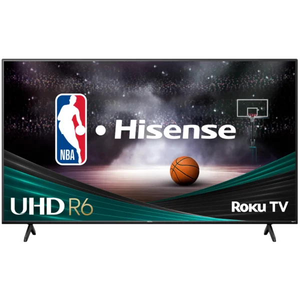 Hisense 58" Class 4K UHD LED LCD Roku Smart TV HDR R6 Series 58R6E3