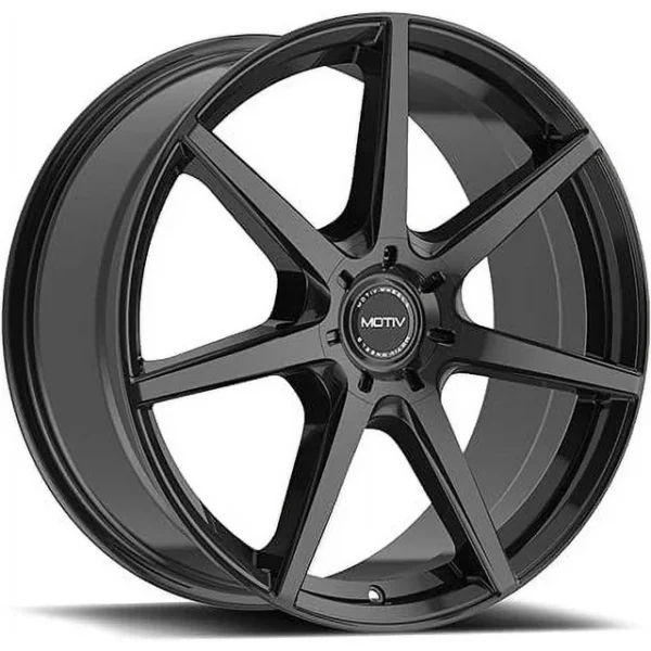 Motiv 16x7.5 5X100 432B Rigor Black Wheel Rim