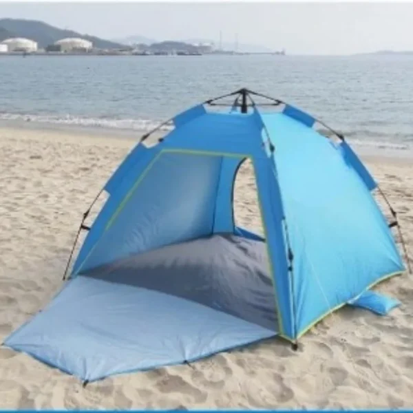 Lightweight Portable Outdoor Beach Tent Pop Up Beach Tent,Extra Large Sun Shelter Tent with Double Door, for Fishing, Picnic - Image 6