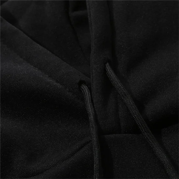 Men's Tracksuit Hooded Pullover Sweatpants Sports Suit Casual Jogger Sportswear 2 Piece Male Fleece Streetwear Sets - Image 5