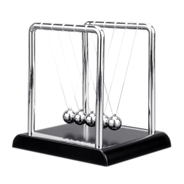 Newton’s Cradle Balance Ball Science Toy Laws of Conservation of Energy Toy Interactive Fidget for Office Stress Relief - Image 4