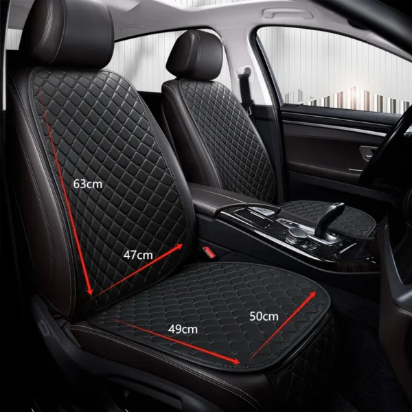 PU Leather Car Seat Covers for NISSAN Qashqai Juke X-Trail Armada Altima Cube Dualis Tiida Bluebird Rogue Sport Car Accessories - Image 2