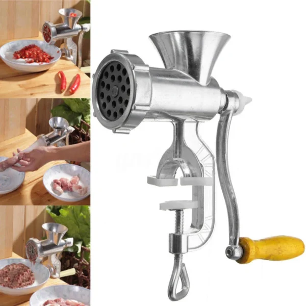 Manual Meat Chopper Meat Grinder Making Gadgets Mincer Pasta Sausage Noodle Manual Meat Mincer Food Processor Accessoeries - Image 2