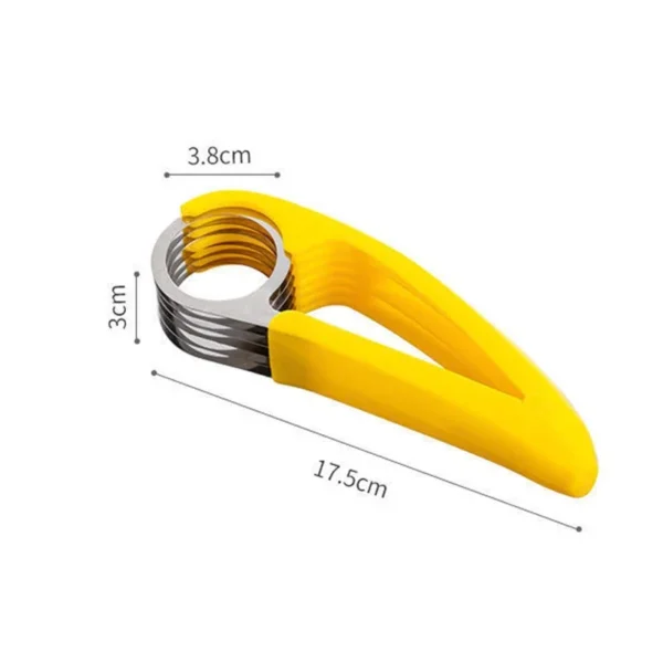 Kitchen Manual Banana Slicer Sausage Chopper Stainless Steel Cucumber Salad Cutter Fruit Vegetable Food Processors Cooking Tools - Image 6