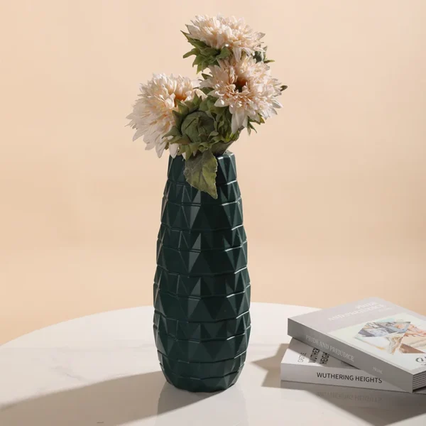 Plastic Flower Vase 1PCS Nordic Creative Flower Arrangement Simple Modern Home Decorations Ornaments For Flower Vases - Image 6