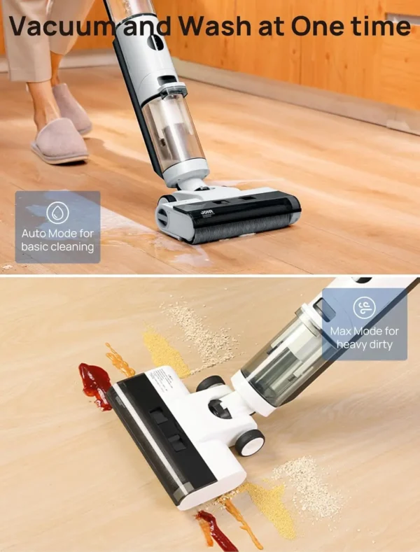 Vacuum Cleaner ，Electric Mops for Hardwood Floors, Self Cleaning Mopping Machine, Great for Sticky Messes and Pet Hair，Mopping - Image 3