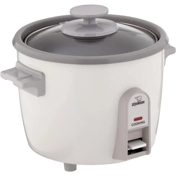 NHS-18 10-Cup (Uncooked) Rice Cooker,White - Image 5