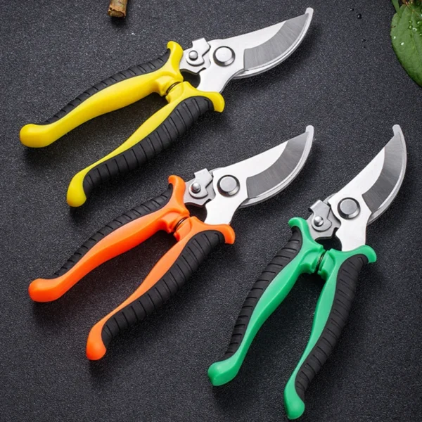 Garden Tools Professional Sharp Stainless Scissors Steel Fruit Tree Pruning Multi-functional Tree Pruning Gardening Scissors - Image 4