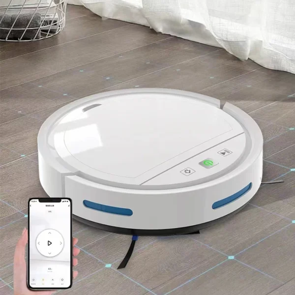 Mi Robot Vacuum Cleaner APP And Voice Control Sweep and Wet Mopping Floors&Carpet Run Auto Reharge Household Tool Dus - Image 6