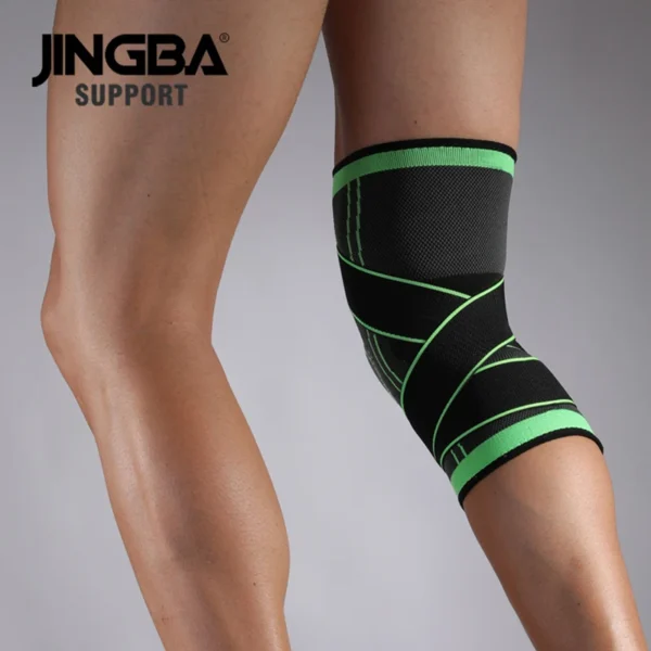 JINGBA SUPPORT 2020 Hot Outdoor Sports Knee Protector Volleyball Basketball Knee Pads Knee Brace Support Protector Safety Bandag - Image 5