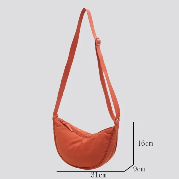 Casual Nylon Hobos Crossbody Bag for Women Designer Shoulder Bags Large Capacity Tote Lady Travel Shopper Bag Female Purses 2024 - Image 3