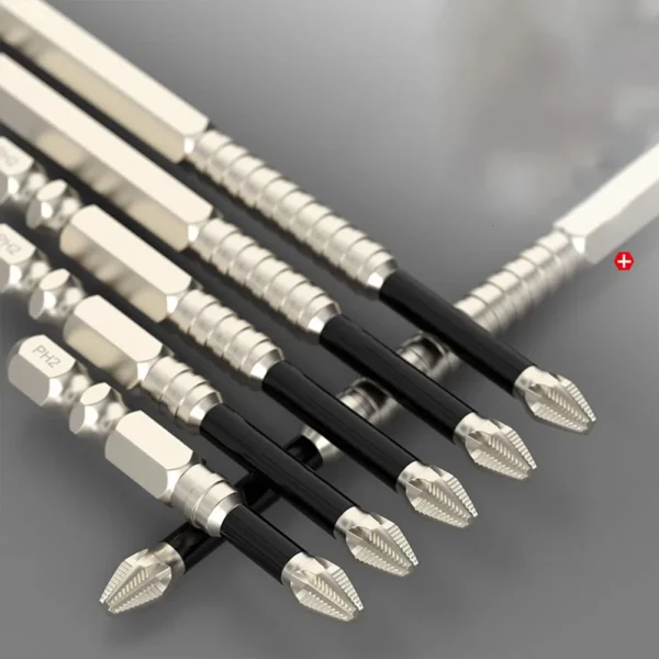 1pc Magnetic Screwdriver Bit Alloy Steel Anti-Slip Long Drill Bits 1/4 Hex Shank PH2 Head Screwdriver Bit Hand Tools 25-150mm - Image 5