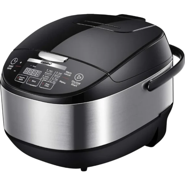 Rice Cooker, Japanese Large Cooker with Fuzzy Logic Technology, 11 Presets, 10 Cup Uncooked/20 Cooked