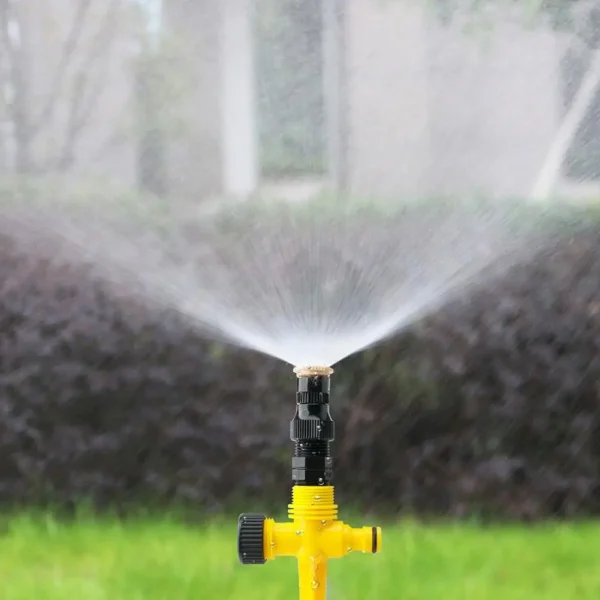 360° Garden Sprinkler Rotation Irrigation Watering System Automatic Agriculture Lawn Farm Greenhouse Spray Nozzle Tool - Image 2