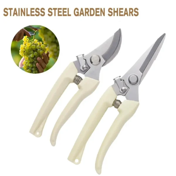 Steel Premium Hand Pruner Gardening Shear Garden Clippers With Ergonomic Garden Secateur Accessories Parts Handles Tool U1D1 - Image 2