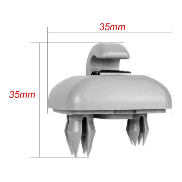 Auto Sun Visor Clip Hook Bracket Hanger replacement for Audi A1 A3 A4 A5 Q3 Q5(8E0 857 562)A7 B6 B7 B8 S4 S5 - Image 6