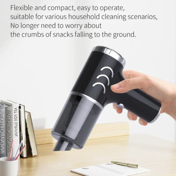 Xiaomi MIJIA Wireless Car Vacuum Cleaner Handheld Strong Suction Portable Cleaning Machine Car Household Vacuum Clean Appliance - Image 5