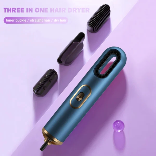 Mini Hair Dryer Anion Blow Dryer Multifunction Strong Wind Hair Blower Auto Off Personal Care Appliances