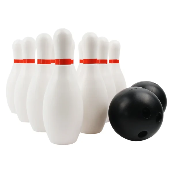 Children's Bowling Toy Set Indoor Large Ball Parent Child Sports Toys 10pcs Bowling Stick/2pcs Pushing Ball - Image 6