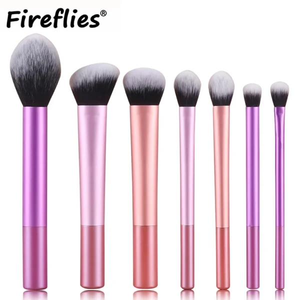 7PCS Makeup Brushes Set Premium Super Soft Face Eyeshadow Foundation Brush Powder Contour Cosmetics Brush Beauty Tool