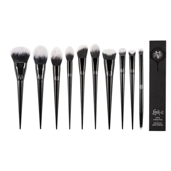 KVD Makeup Brushes Series Blusher Powder Foundation Concealer Eye Shadow Blending Cosmetic Beauty Soft Brush Tools Maquiagem