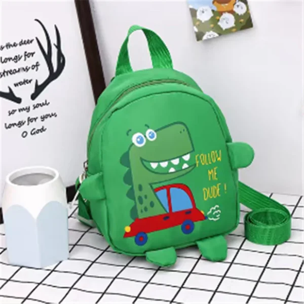 1 PCS Kids Cartoon Mini Dinosaur Backpack Anti Lost Bag Kindergarten School Bag Backpack - Image 2