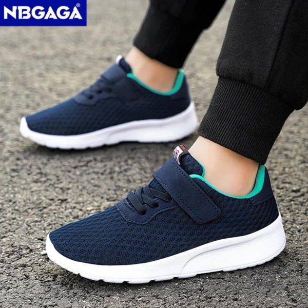 Sport Kids Breathable Sneakers Boys Sport Running Shoes Comfortable Children Girls Leisure Trainers School Mesh Walking Footwear