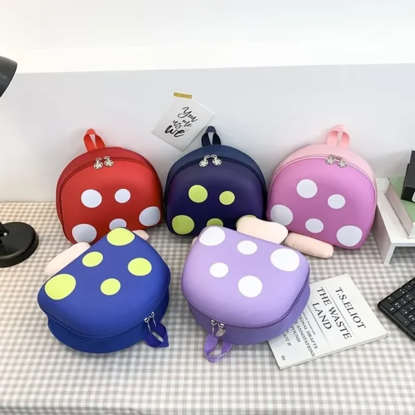 Cute Baby Kindergarten Schoolbags Cartoon Kids Backpack School Bag Toy Toddler Gifts Children Mushroom Kids Backpack