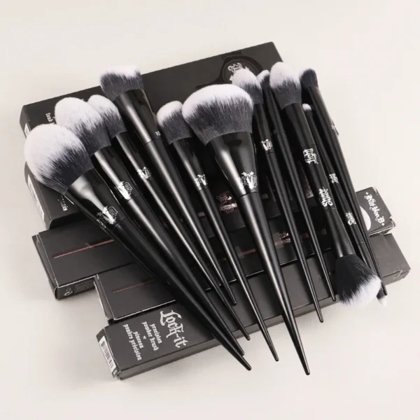 KVD Makeup Brushes Series Blusher Powder Foundation Concealer Eye Shadow Blending Cosmetic Beauty Soft Brush Tools Maquiagem - Image 5